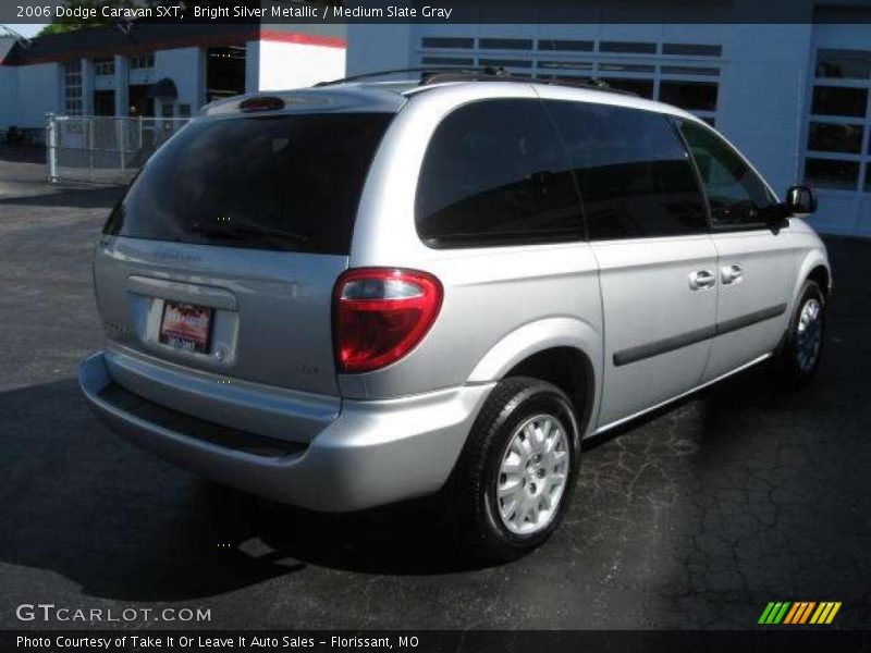 Bright Silver Metallic / Medium Slate Gray 2006 Dodge Caravan SXT