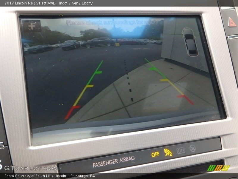 Ingot Silver / Ebony 2017 Lincoln MKZ Select AWD