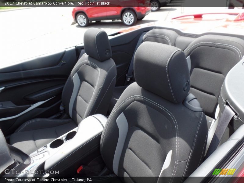 Red Hot / Jet Black 2017 Chevrolet Camaro SS Convertible