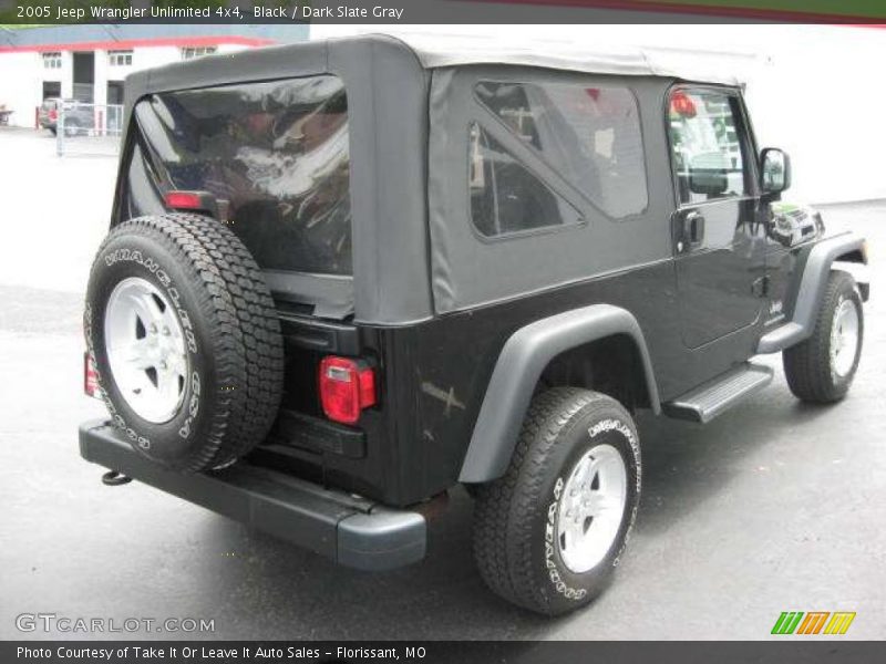 Black / Dark Slate Gray 2005 Jeep Wrangler Unlimited 4x4