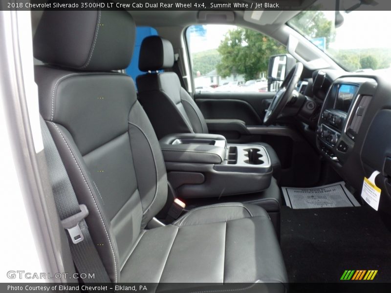  2018 Silverado 3500HD LT Crew Cab Dual Rear Wheel 4x4 Jet Black Interior