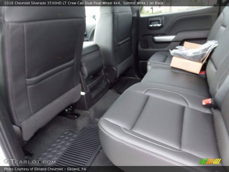 Summit White / Jet Black 2018 Chevrolet Silverado 3500HD LT Crew Cab Dual Rear Wheel 4x4