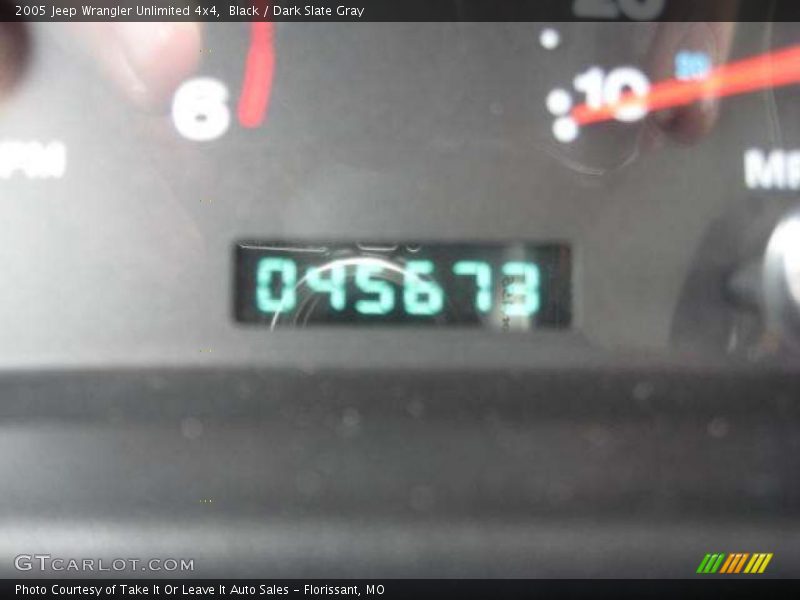 Black / Dark Slate Gray 2005 Jeep Wrangler Unlimited 4x4