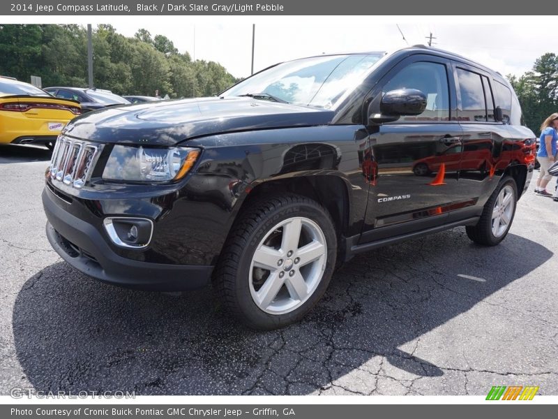 Black / Dark Slate Gray/Light Pebble 2014 Jeep Compass Latitude