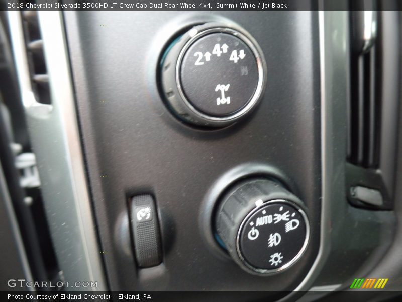 Controls of 2018 Silverado 3500HD LT Crew Cab Dual Rear Wheel 4x4
