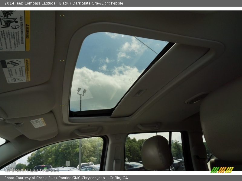 Black / Dark Slate Gray/Light Pebble 2014 Jeep Compass Latitude