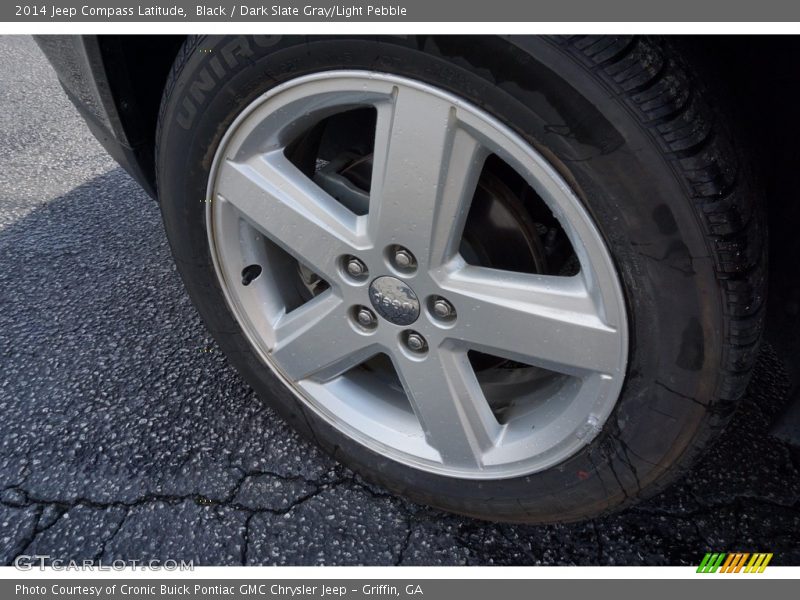 Black / Dark Slate Gray/Light Pebble 2014 Jeep Compass Latitude
