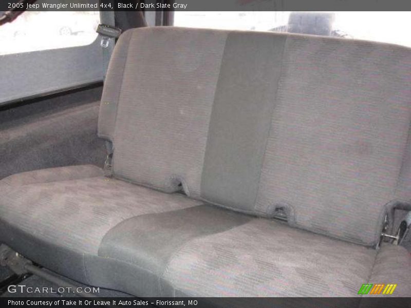 Black / Dark Slate Gray 2005 Jeep Wrangler Unlimited 4x4