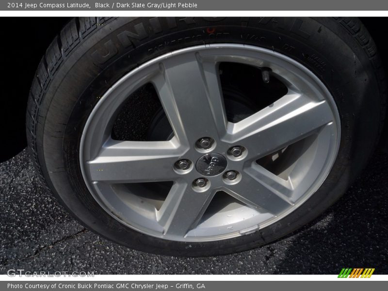 Black / Dark Slate Gray/Light Pebble 2014 Jeep Compass Latitude