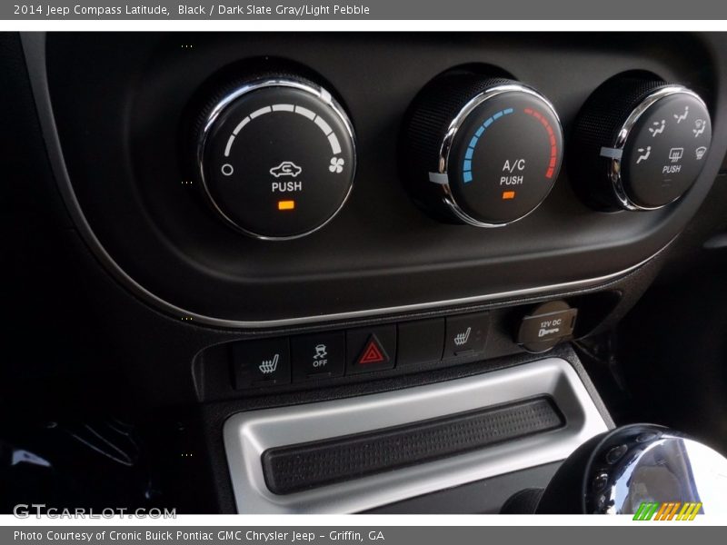 Black / Dark Slate Gray/Light Pebble 2014 Jeep Compass Latitude