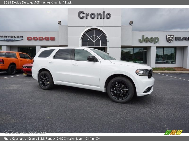 White Knuckle / Black 2018 Dodge Durango SXT