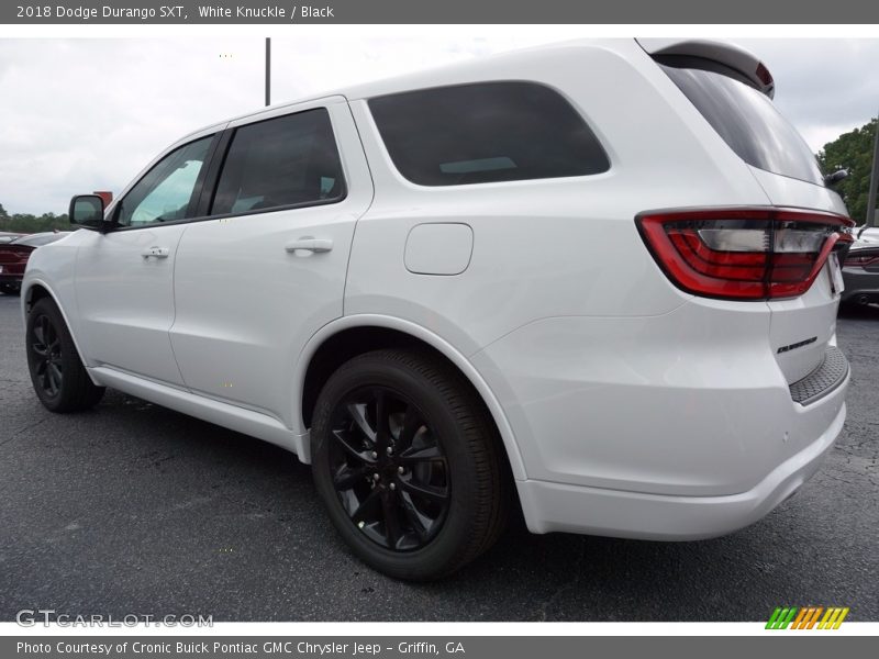 White Knuckle / Black 2018 Dodge Durango SXT