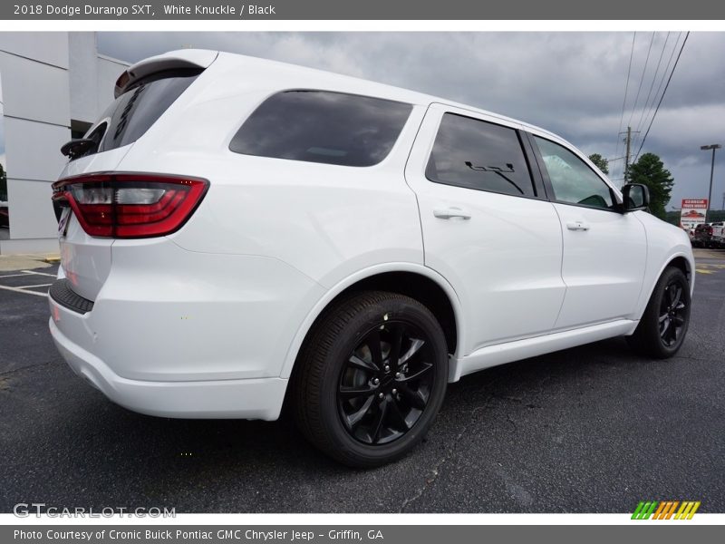 White Knuckle / Black 2018 Dodge Durango SXT