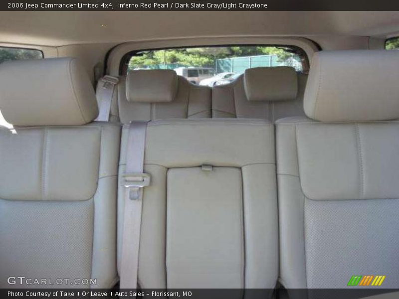 Inferno Red Pearl / Dark Slate Gray/Light Graystone 2006 Jeep Commander Limited 4x4