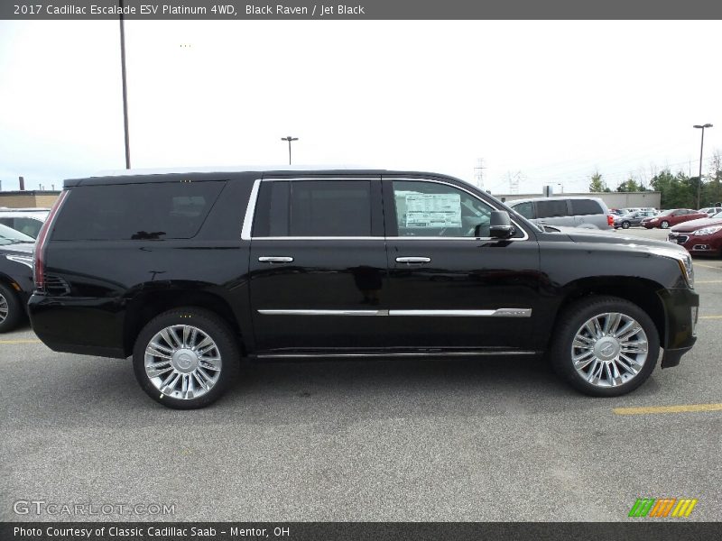  2017 Escalade ESV Platinum 4WD Black Raven