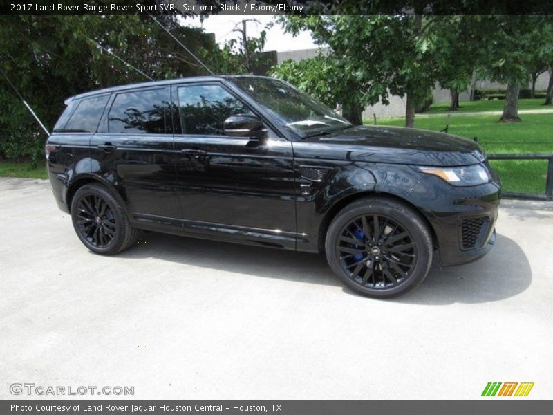 Santorini Black / Ebony/Ebony 2017 Land Rover Range Rover Sport SVR