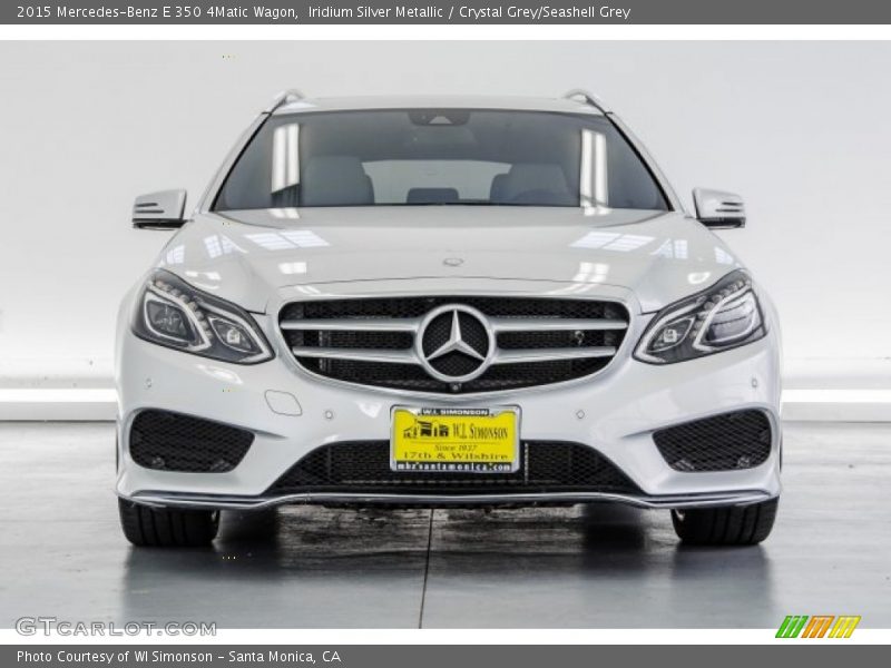 Iridium Silver Metallic / Crystal Grey/Seashell Grey 2015 Mercedes-Benz E 350 4Matic Wagon