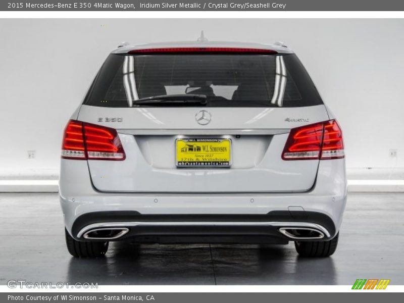 Iridium Silver Metallic / Crystal Grey/Seashell Grey 2015 Mercedes-Benz E 350 4Matic Wagon