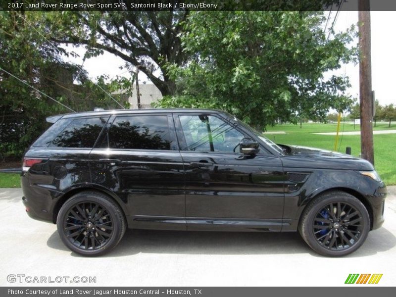 Santorini Black / Ebony/Ebony 2017 Land Rover Range Rover Sport SVR