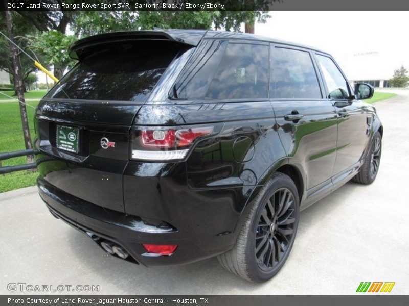 Santorini Black / Ebony/Ebony 2017 Land Rover Range Rover Sport SVR