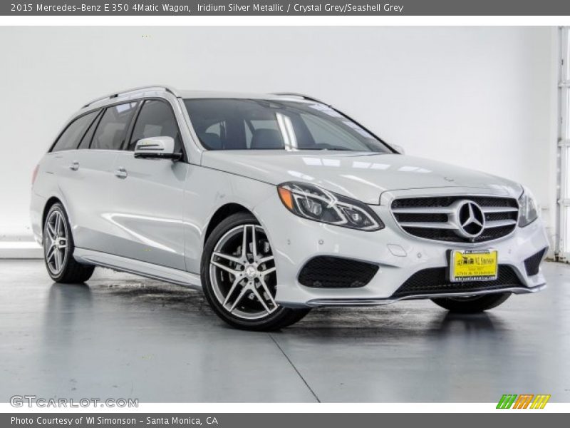 Iridium Silver Metallic / Crystal Grey/Seashell Grey 2015 Mercedes-Benz E 350 4Matic Wagon