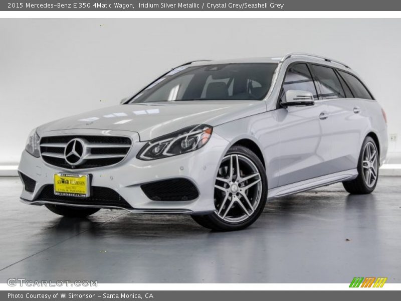 Iridium Silver Metallic / Crystal Grey/Seashell Grey 2015 Mercedes-Benz E 350 4Matic Wagon