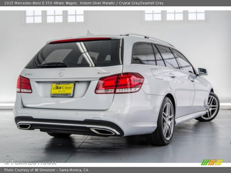 Iridium Silver Metallic / Crystal Grey/Seashell Grey 2015 Mercedes-Benz E 350 4Matic Wagon