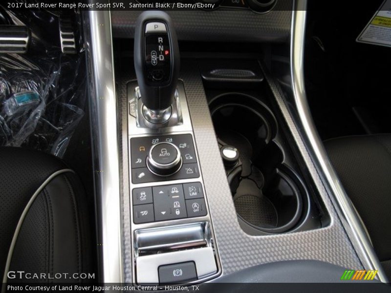 Santorini Black / Ebony/Ebony 2017 Land Rover Range Rover Sport SVR