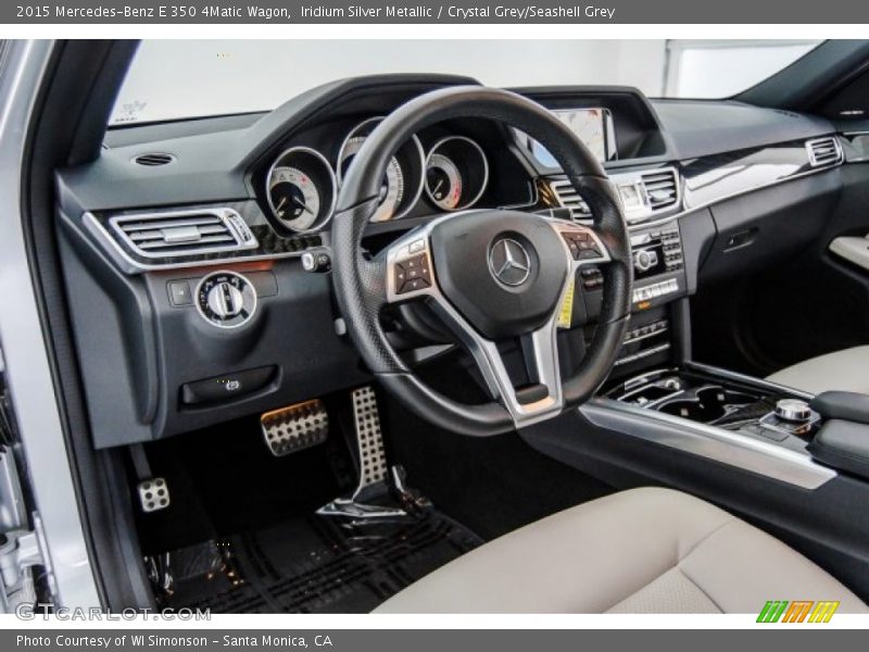 Iridium Silver Metallic / Crystal Grey/Seashell Grey 2015 Mercedes-Benz E 350 4Matic Wagon