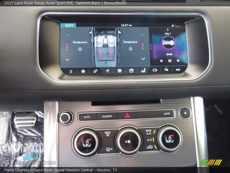 Santorini Black / Ebony/Ebony 2017 Land Rover Range Rover Sport SVR
