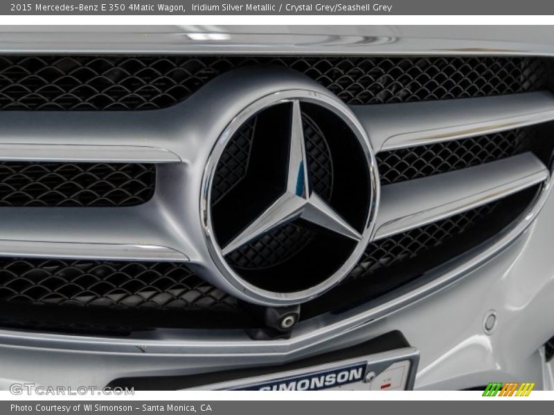 Iridium Silver Metallic / Crystal Grey/Seashell Grey 2015 Mercedes-Benz E 350 4Matic Wagon