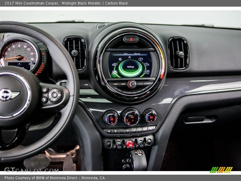 Midnight Black Metallic / Carbon Black 2017 Mini Countryman Cooper