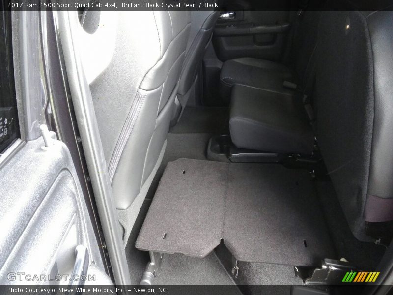 Brilliant Black Crystal Pearl / Black 2017 Ram 1500 Sport Quad Cab 4x4