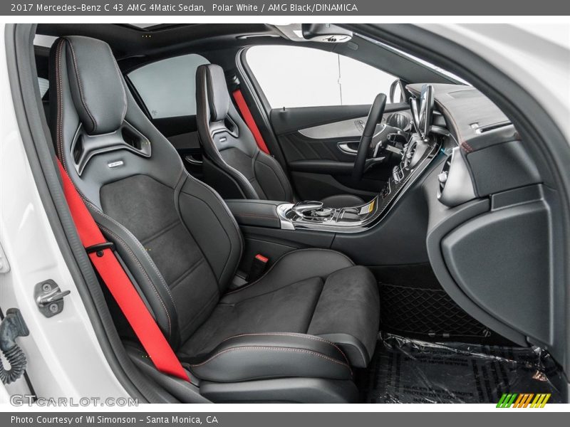 Polar White / AMG Black/DINAMICA 2017 Mercedes-Benz C 43 AMG 4Matic Sedan