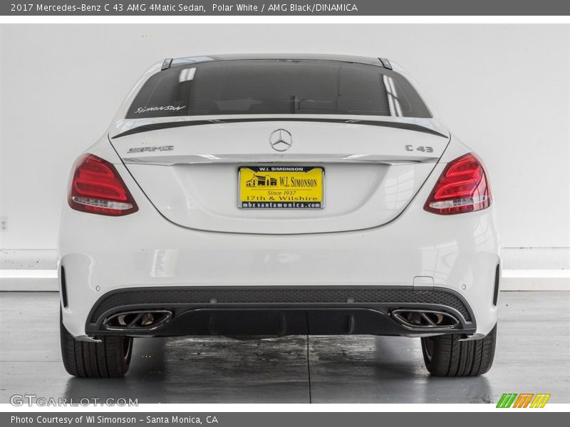 Polar White / AMG Black/DINAMICA 2017 Mercedes-Benz C 43 AMG 4Matic Sedan