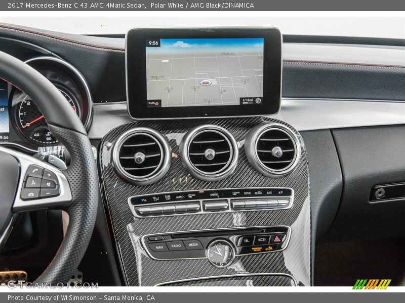 Polar White / AMG Black/DINAMICA 2017 Mercedes-Benz C 43 AMG 4Matic Sedan