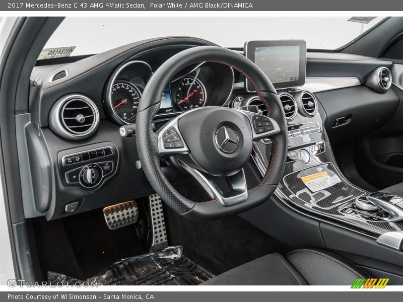 Polar White / AMG Black/DINAMICA 2017 Mercedes-Benz C 43 AMG 4Matic Sedan