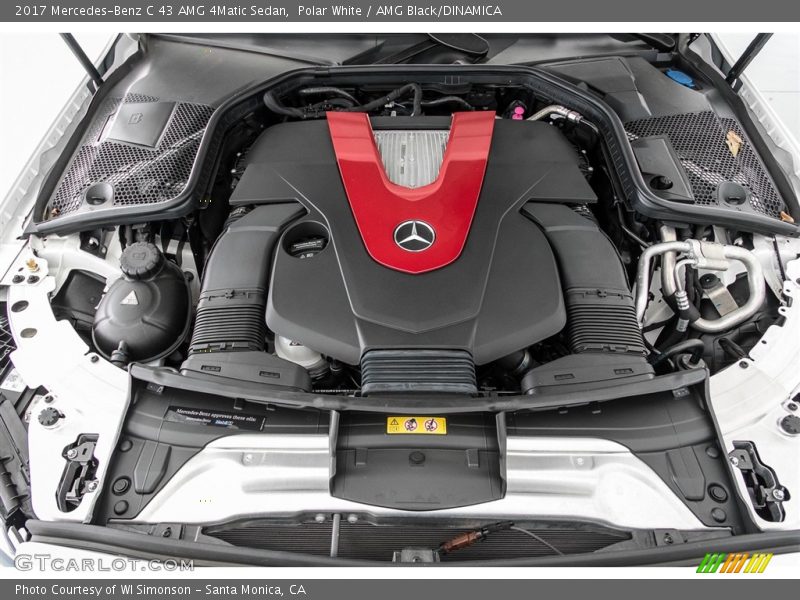 Polar White / AMG Black/DINAMICA 2017 Mercedes-Benz C 43 AMG 4Matic Sedan