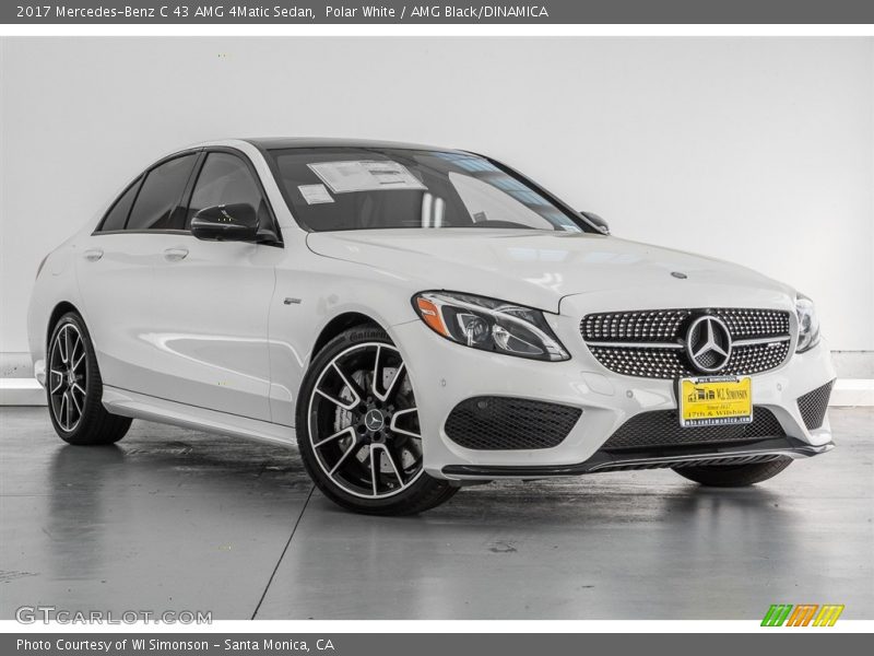 Polar White / AMG Black/DINAMICA 2017 Mercedes-Benz C 43 AMG 4Matic Sedan