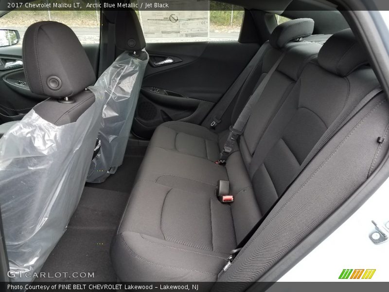 Arctic Blue Metallic / Jet Black 2017 Chevrolet Malibu LT