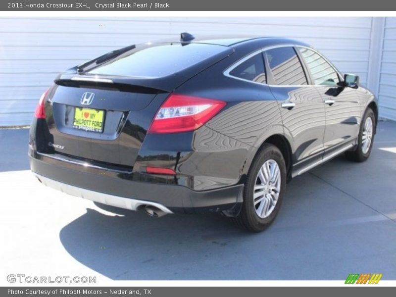 Crystal Black Pearl / Black 2013 Honda Crosstour EX-L