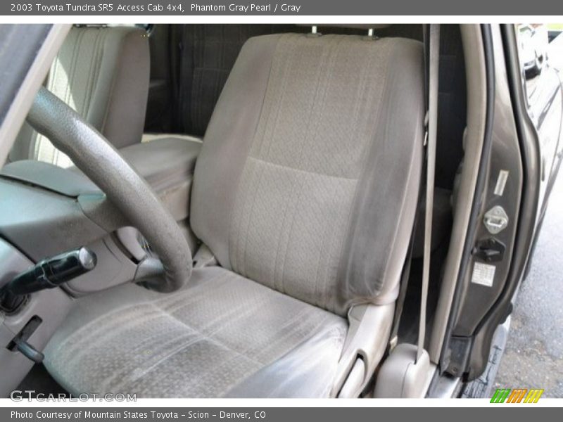 Phantom Gray Pearl / Gray 2003 Toyota Tundra SR5 Access Cab 4x4