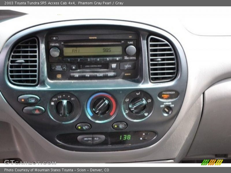 Phantom Gray Pearl / Gray 2003 Toyota Tundra SR5 Access Cab 4x4