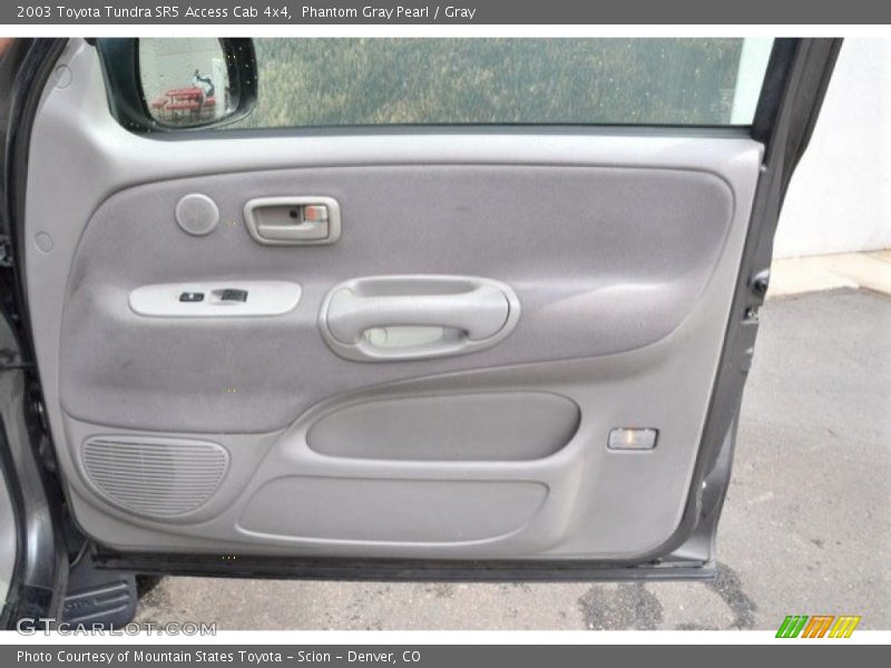 Phantom Gray Pearl / Gray 2003 Toyota Tundra SR5 Access Cab 4x4