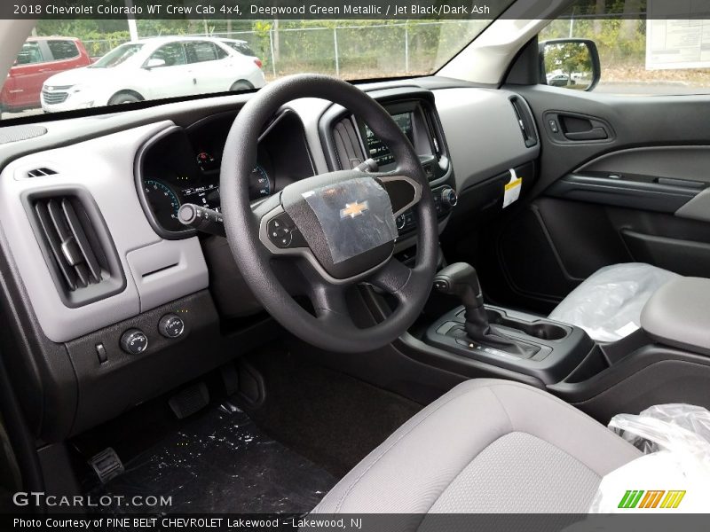 Deepwood Green Metallic / Jet Black/Dark Ash 2018 Chevrolet Colorado WT Crew Cab 4x4
