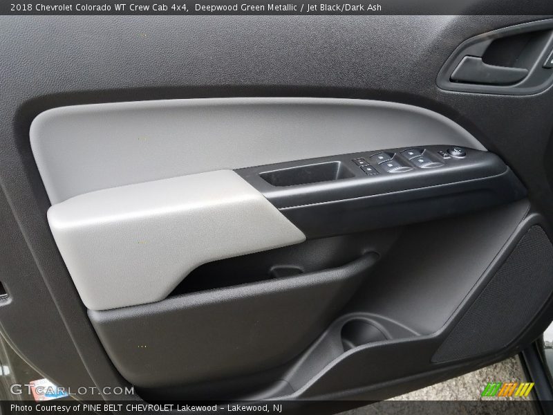 Deepwood Green Metallic / Jet Black/Dark Ash 2018 Chevrolet Colorado WT Crew Cab 4x4