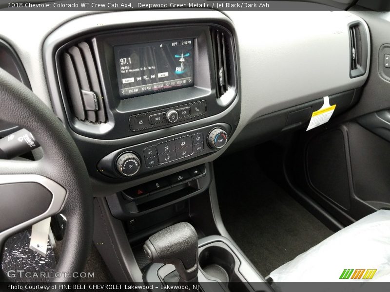 Deepwood Green Metallic / Jet Black/Dark Ash 2018 Chevrolet Colorado WT Crew Cab 4x4