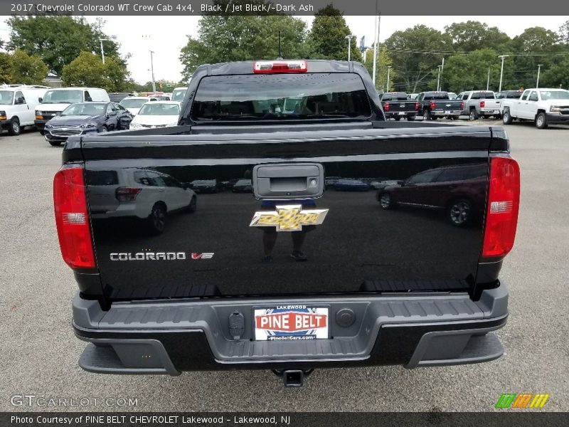 Black / Jet Black/­Dark Ash 2017 Chevrolet Colorado WT Crew Cab 4x4