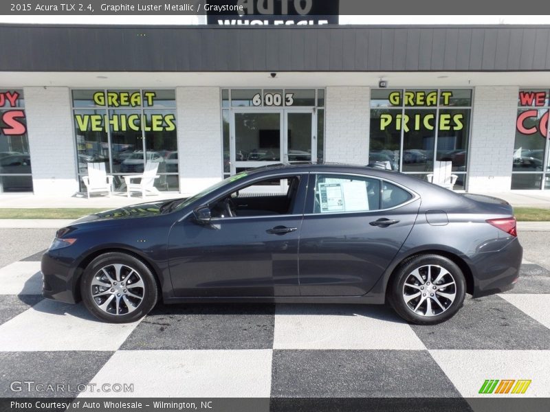 Graphite Luster Metallic / Graystone 2015 Acura TLX 2.4