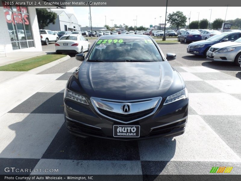 Graphite Luster Metallic / Graystone 2015 Acura TLX 2.4